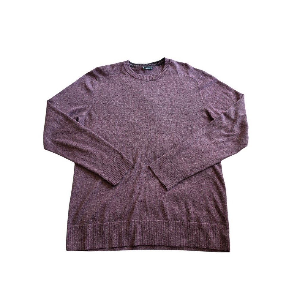 Smartwool Wool Lightweight Outdoor Hiking Adventure Purple Pink Sweater sz L-XL